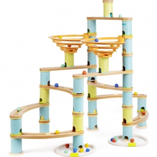 Drewniany kulodrom Boppi - 138 el.