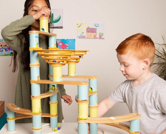 Kulodrom dla dzieci 3+ z drewna Boppi