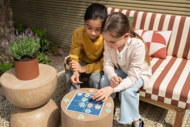 Drewniana gra logiczna BS Toys - Sudoku Potworki 6 lat+