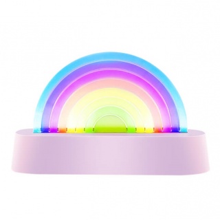 Kolorowa tańcząca lampka Lalarma - Purple