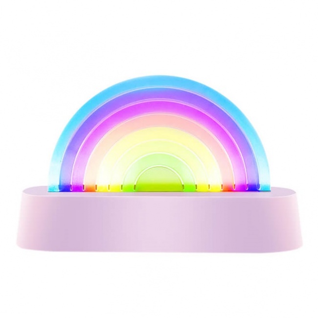 Kolorowa tańcząca lampka Lalarma - Purple