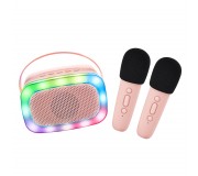 Party karaoke z dwoma mikrofonami Lalarma - Rose