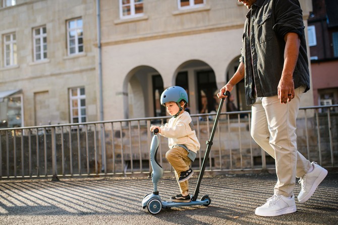 Hulajnoga z regulacją 2w1 Scoot Ride niebieski