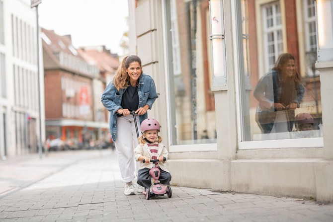 Hulajnoga z regulacją 2w1 Scoot Ride fiolet