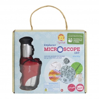 Zestaw Małego Odkrywcy Tiger Tribe - Mikroskop