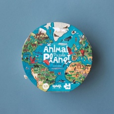 Puzzle z grą obserwacyjną Londji - Animal Planet 70 el.