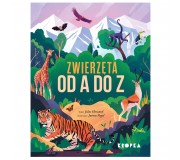 OUTLET Książka "Zwierzęta od A do Z" wydawnictwo Kropka