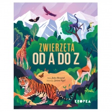 OUTLET Książka "Zwierzęta od A do Z" wydawnictwo Kropka