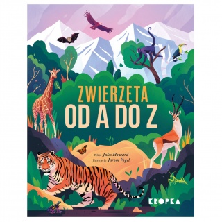 OUTLET Książka "Zwierzęta od A do Z" wydawnictwo Kropka