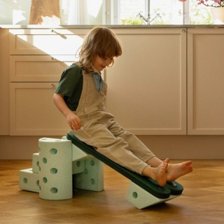 Deska balansująca MODU Beams - Ocean Mint/Forest Green 2 szt.