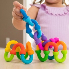 Półokrągłe Klocki Fat Brain Toys - Plip Links