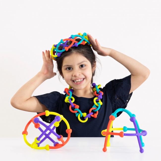 Silikonowe Klocki Fat Brain Toys - Plip Kit