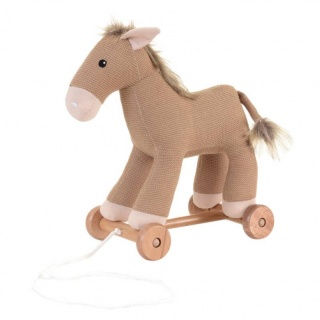 Pluszowy bawełniany konik Henry do ciągnięcia Egmont Toys