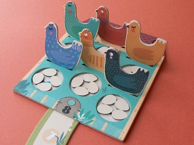 Londji Gra rodzinna kieszonkowa Kooperacyjna - Puk Puk, tu Lisek!