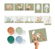 Zestaw do malowania palcami Little Dutch - Forest Friends