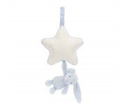 Pozytywka króliczek Jellycat z gwiazdką - Jasno Niebieska 30 cm