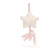 Pozytywka króliczek Jellycat z gwiazdką - Jasny Różowy 30 cm