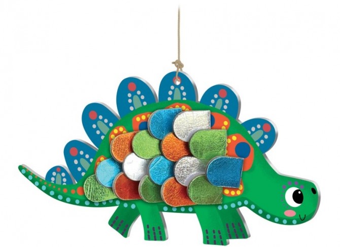 Artystyczny zestaw Dinozaury z błyszczącymi łuskami od Crea Lign