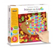 Zestaw artystyczny malowanie palcami Crea Lign' - Zwierzęta