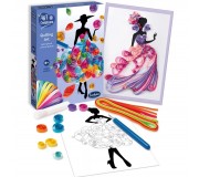 Zestaw artystyczny metoda quilling Sentosphere - Sukienki