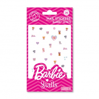 Naklejki na paznokcie dla dzieci Barbie Snails - Barbie & Pets