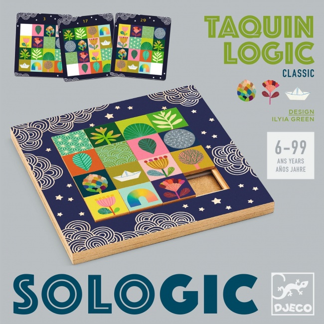 Gra logiczna SoLogic Djeco - Taquin Logic