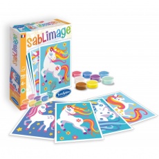 Zestaw do malowania Aquarellum Mini SentoSphere - Jednorożce