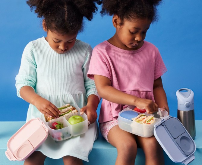 Mini lunchbox ze szczelnymi przegrodami B.box - Blush Crush