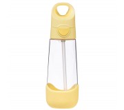 Tritanowa butelka ze słomką 600 ml B.box - Lemon Twist