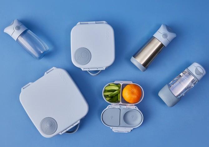 Seria akcesoriów do szkoły B.box chill out - bidony i lunchboxy