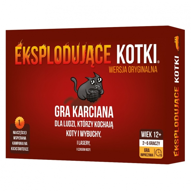 Gra karciana Rebel - Eksplodujące Kotki