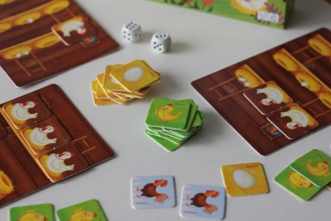 Gra dla dzieci 6+ Pełny Kurnik