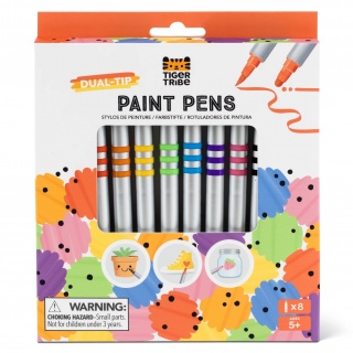 Dwustronne Markery Permanentne Tiger Tribe