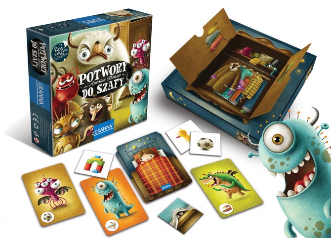 Gra z potworami dla dzieci od 3 lat