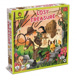 Gra rodzinna Lost Treasure Ludattica - Zaginiony Skarb