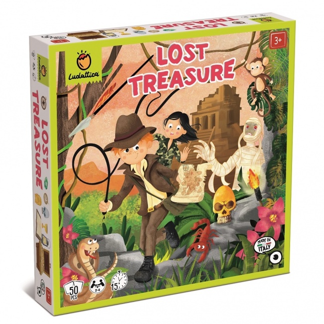 Gra rodzinna Lost Treasure Ludattica - Zaginiony Skarb