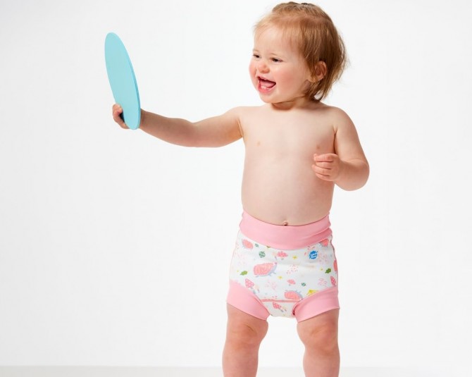 Neoprenowa pieluszka do pływania Happy Nappy DUO 6-12 m Leśny spacer (L)