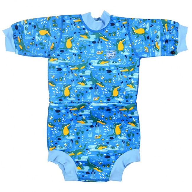 Neoprenowa pianka + pieluszka do pływania Happy Nappy 2w1 - 12-24 msc (XL) Krokodyle