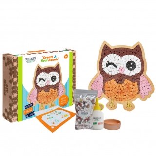 Zestaw kreatywny mozaika MOSAICBOX - Sowa 12