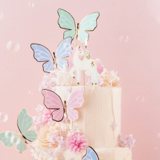 Świeczka urodzinowa Party Deco 9 cm - Jednorożec 1 szt.