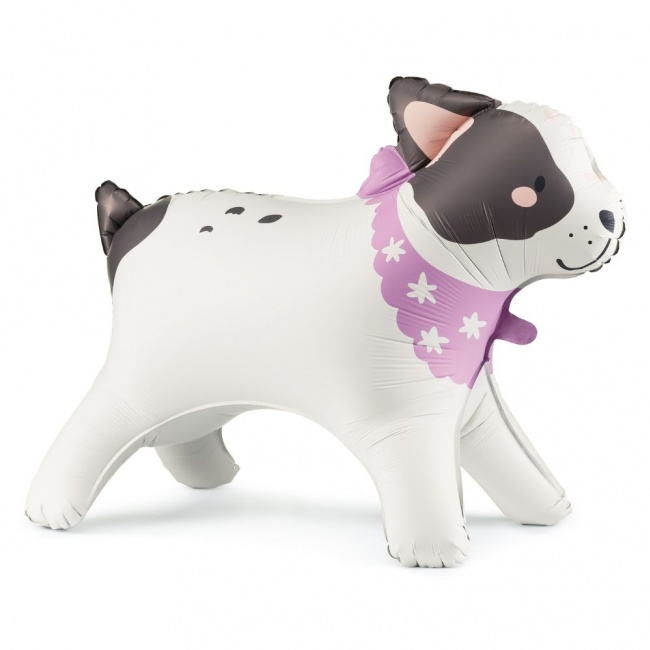 Stojący balon foliowy Party Deco - Buldog 75 x 57cm
