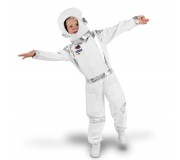 Strój Astronauta Party Deco - rozmiar 116-128 cm (5-8 lat)