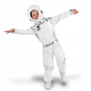 Strój Astronauta Party Deco - rozmiar 116-128 cm (5-8 lat)