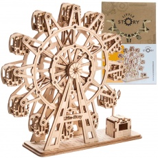 Drewniane Puzzle Model 3D Little Story - Diabelski Młyn