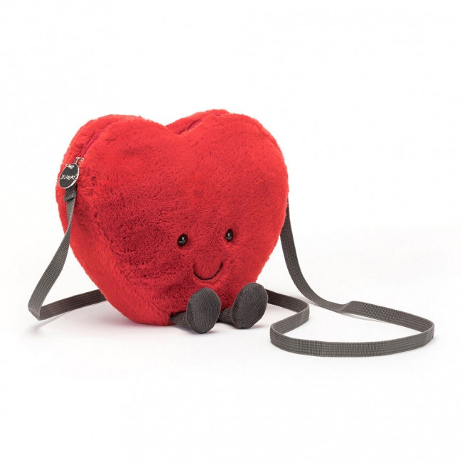 Pluszowa Torebka na Ramię Uśmiechnięte Serduszko Jellycat 18 cm