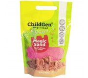 Piasek kinetyczny, 100% naturalny ChildGen - Różowy 907g
