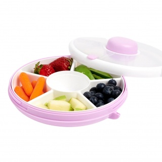 Pojemnik na przekąski Snack Spinner Gobe - Taro Purple