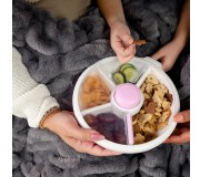 Duży pojemnik na przekąski Snack Spinner Gobe - Taro Purple