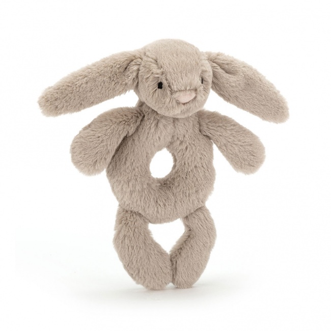 Grzechotka Króliczek Jellycat - Beżowa 18 cm