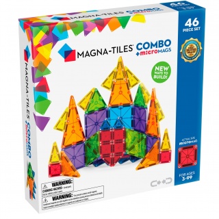 Klocki magnetyczne MAGNA-TILES - microMAGS Combo 46 el.